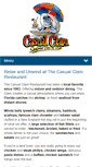 Mobile Screenshot of casualclam.com